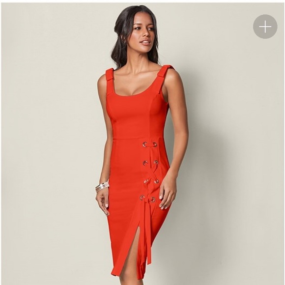 Venus orange dress Clearance